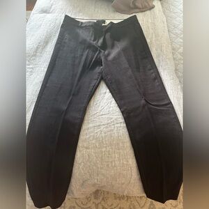 J. Crew Black Ryder Pant (Size 8)